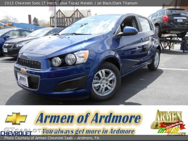 2013 Chevrolet Sonic LT Hatch in Blue Topaz Metallic