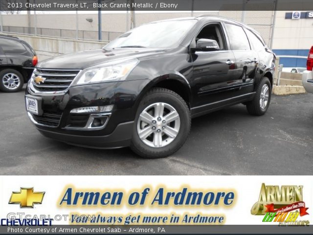 2013 Chevrolet Traverse LT in Black Granite Metallic