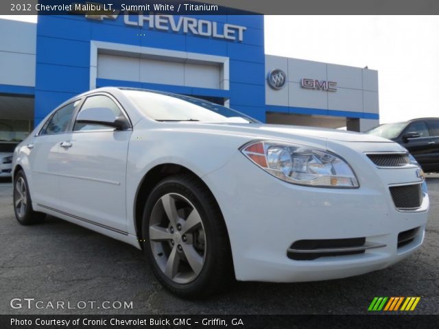 2012 Chevrolet Malibu LT in Summit White