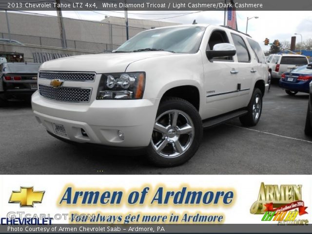 2013 Chevrolet Tahoe LTZ 4x4 in White Diamond Tricoat