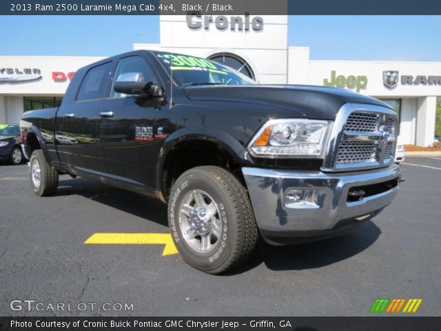 2013 Ram 2500 Laramie Mega Cab 4x4 in Black