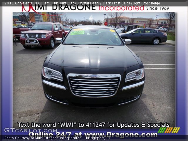 2011 Chrysler 300 C Hemi in Brilliant Black Crystal Pearl