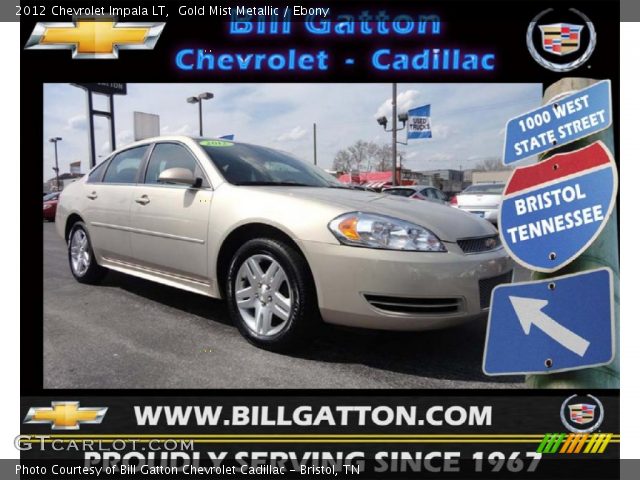2012 Chevrolet Impala LT in Gold Mist Metallic