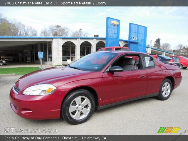 2006 Chevrolet Monte Carlo LT in Sport Red Metallic