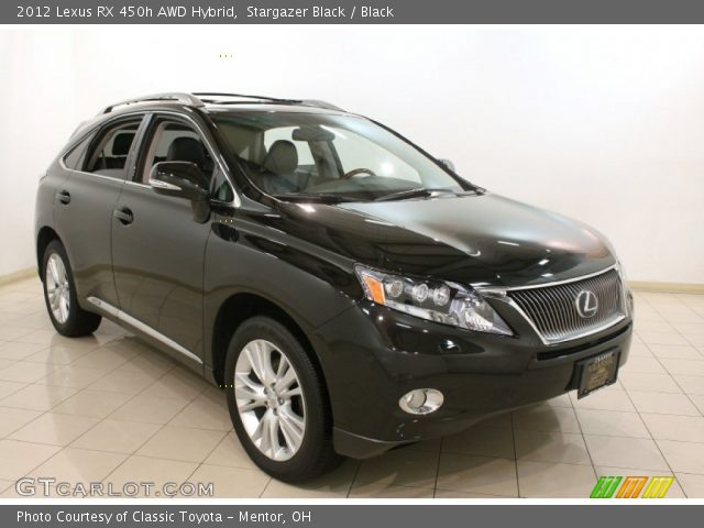 2012 Lexus RX 450h AWD Hybrid in Stargazer Black
