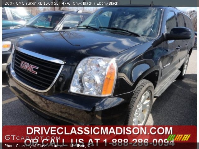 2007 GMC Yukon XL 1500 SLT 4x4 in Onyx Black