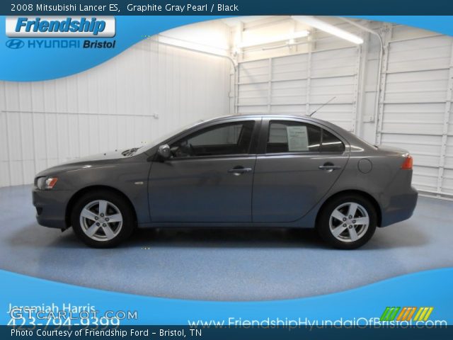 2008 Mitsubishi Lancer ES in Graphite Gray Pearl