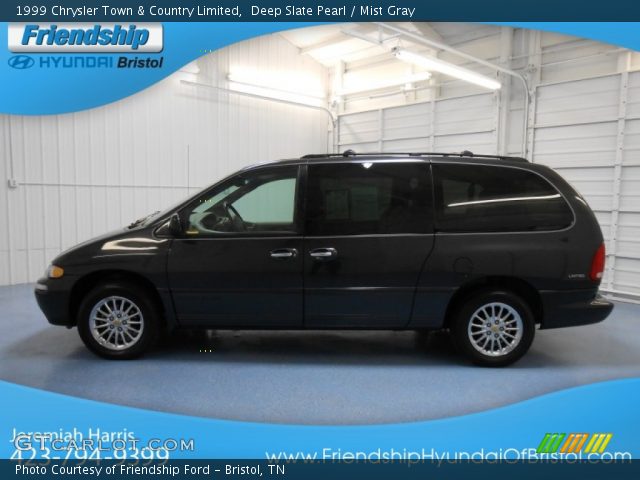 1999 Chrysler Town & Country Limited in Deep Slate Pearl