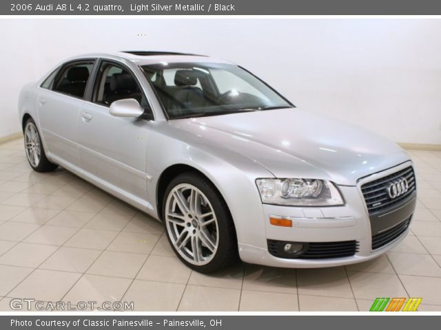2006 Audi A8 L 4.2 quattro in Light Silver Metallic