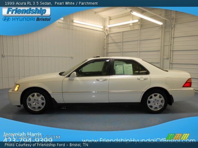 1999 Acura RL 3.5 Sedan in Pearl White