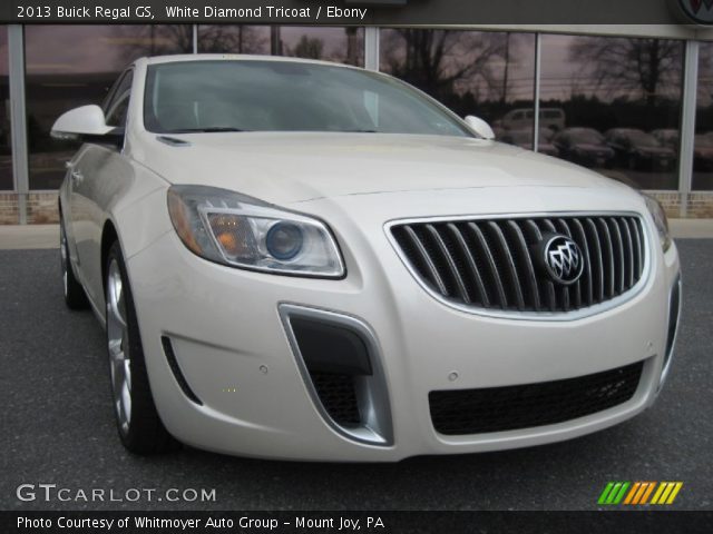 2013 Buick Regal GS in White Diamond Tricoat