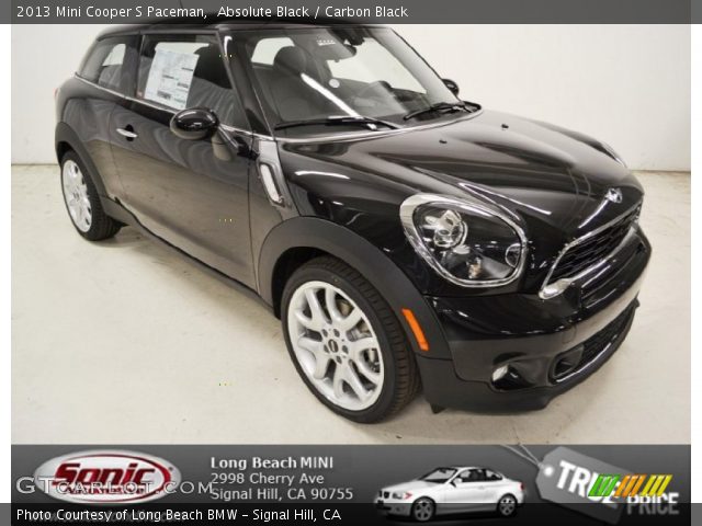 2013 Mini Cooper S Paceman in Absolute Black
