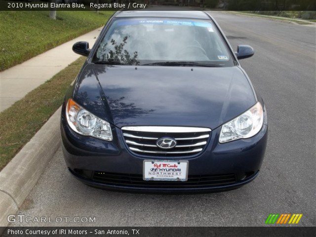2010 Hyundai Elantra Blue in Regatta Blue