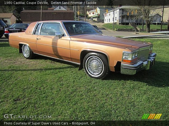 1980 Cadillac Coupe DeVille  in Desert Sand Firemist