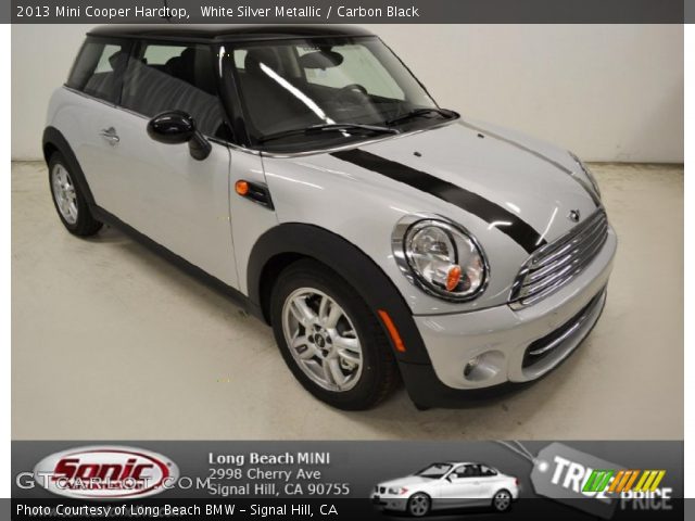 2013 Mini Cooper Hardtop in White Silver Metallic