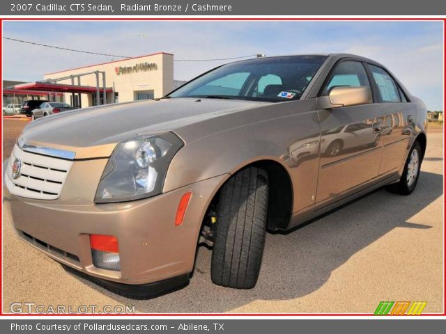 2007 Cadillac CTS Sedan in Radiant Bronze