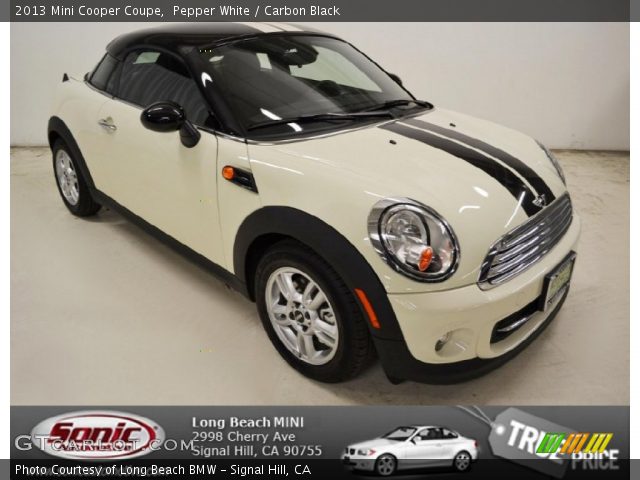 2013 Mini Cooper Coupe in Pepper White
