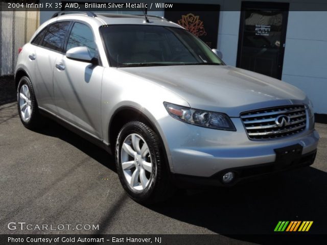 2004 Infiniti FX 35 AWD in Brilliant Silver Metallic