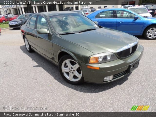 2000 Lincoln LS V8 in Estate Green Metallic