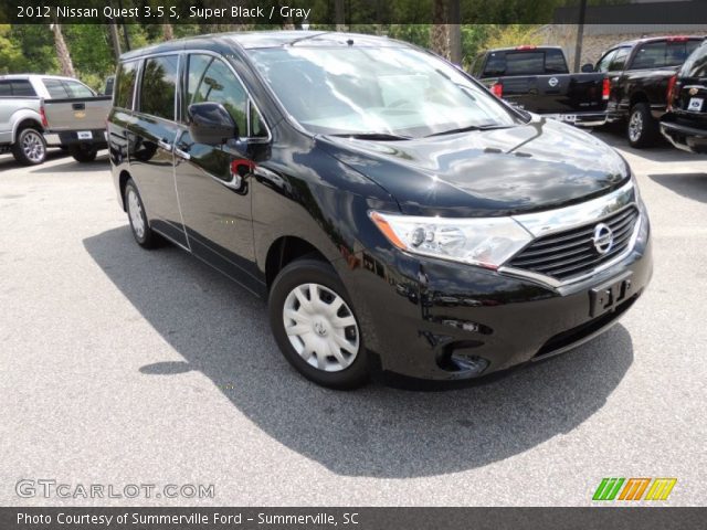 2012 Nissan Quest 3.5 S in Super Black