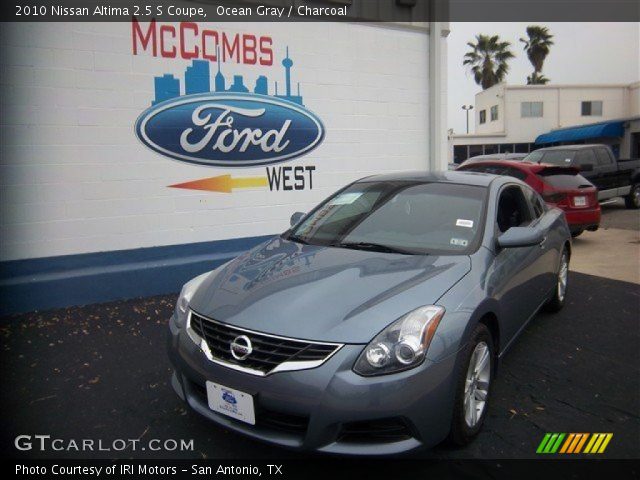 2010 Nissan Altima 2.5 S Coupe in Ocean Gray