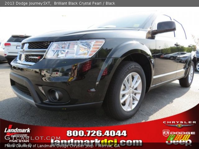 2013 Dodge Journey SXT in Brilliant Black Crystal Pearl