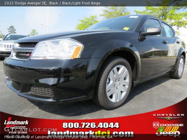 2013 Dodge Avenger SE in Black