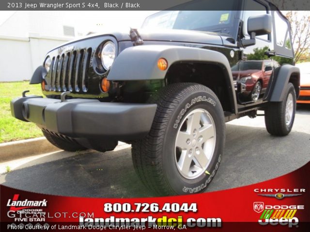 2013 Jeep Wrangler Sport S 4x4 in Black