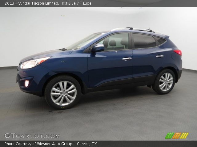 2013 Hyundai Tucson Limited in Iris Blue