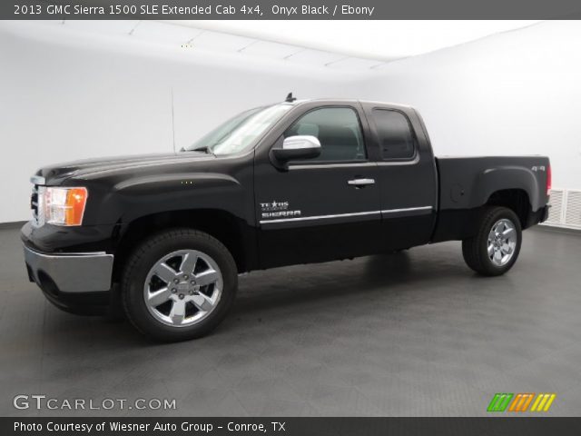 2013 GMC Sierra 1500 SLE Extended Cab 4x4 in Onyx Black