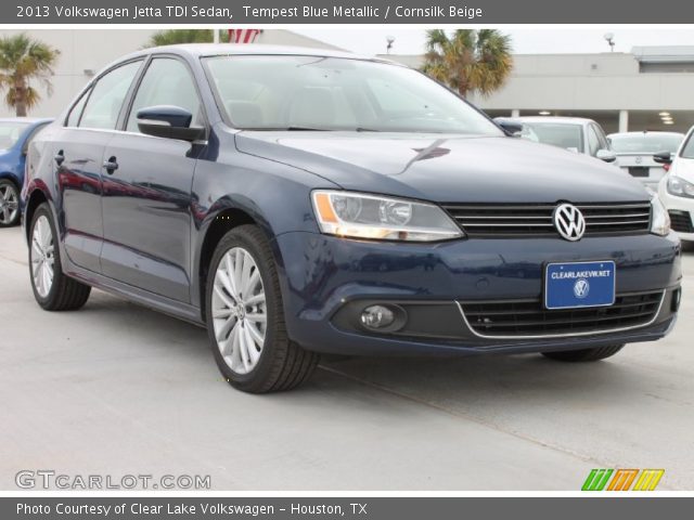 2013 Volkswagen Jetta TDI Sedan in Tempest Blue Metallic
