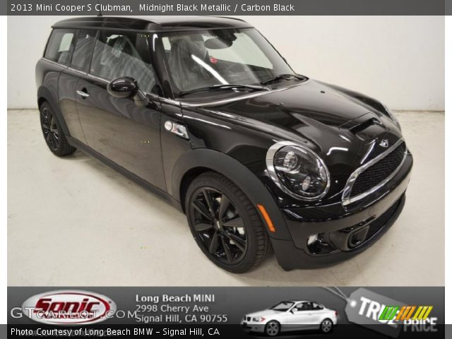 2013 Mini Cooper S Clubman in Midnight Black Metallic