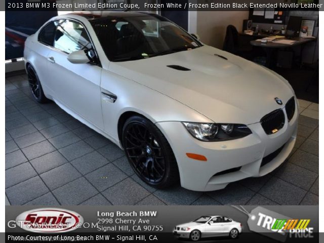 2013 BMW M3 Frozen Limited Edition Coupe in Frozen White