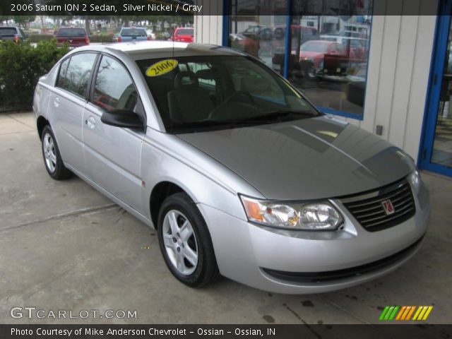 2006 Saturn ION 2 Sedan in Silver Nickel