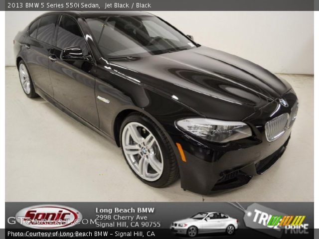 2013 BMW 5 Series 550i Sedan in Jet Black