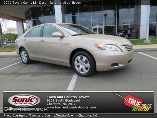 2009 Toyota Camry LE in Desert Sand Metallic