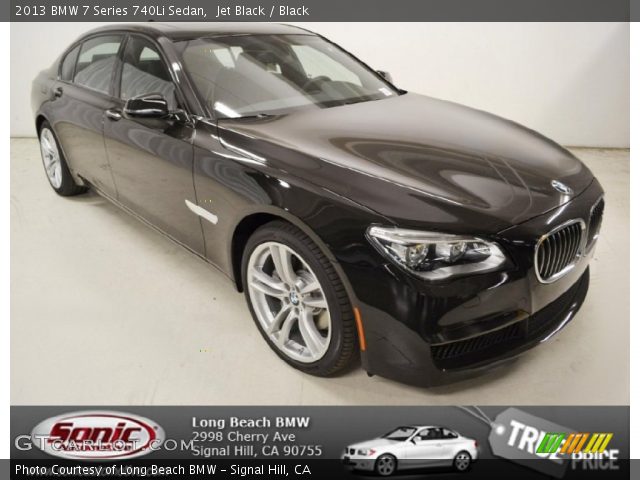 2013 BMW 7 Series 740Li Sedan in Jet Black