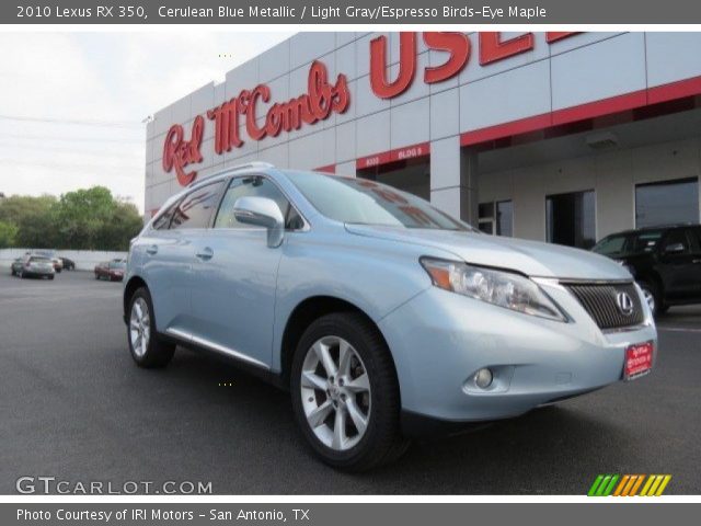2010 Lexus RX 350 in Cerulean Blue Metallic