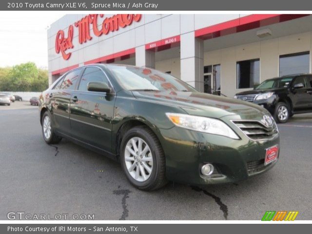 2010 Toyota Camry XLE V6 in Spruce Mica