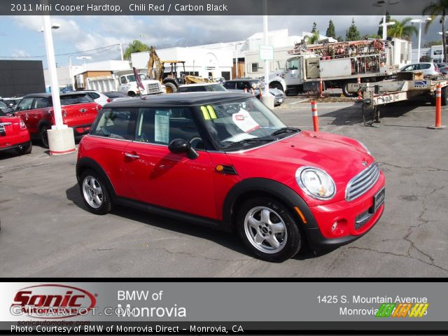 2011 Mini Cooper Hardtop in Chili Red