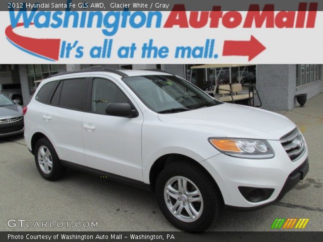 2012 Hyundai Santa Fe GLS AWD in Glacier White