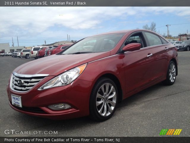 2011 Hyundai Sonata SE in Venetian Red