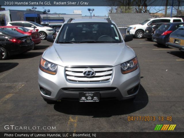 2010 Hyundai Santa Fe GLS in Radiant Silver
