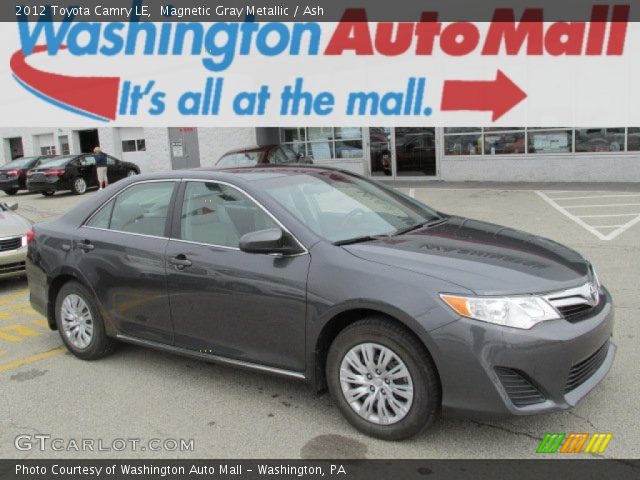 2012 Toyota Camry LE in Magnetic Gray Metallic