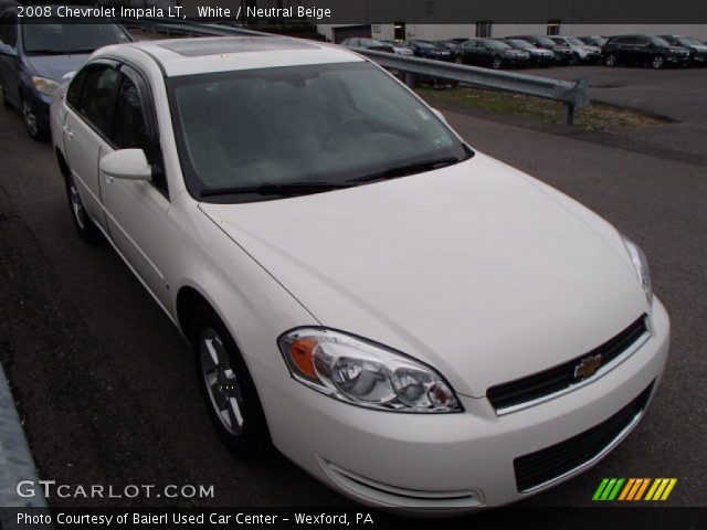 2008 Chevrolet Impala LT in White