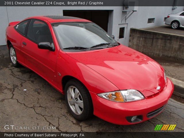 2001 Chevrolet Cavalier Z24 Coupe in Bright Red
