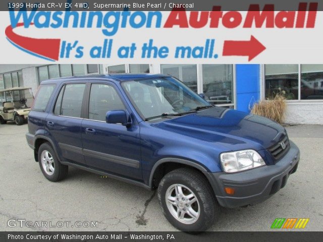 1999 Honda CR-V EX 4WD in Supermarine Blue Pearl