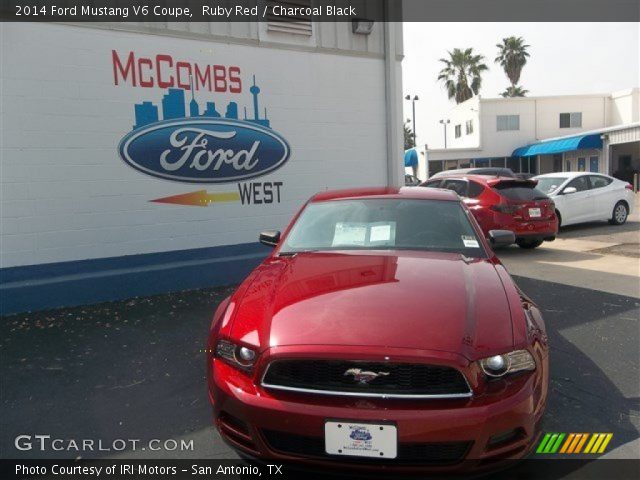 2014 Ford Mustang V6 Coupe in Ruby Red