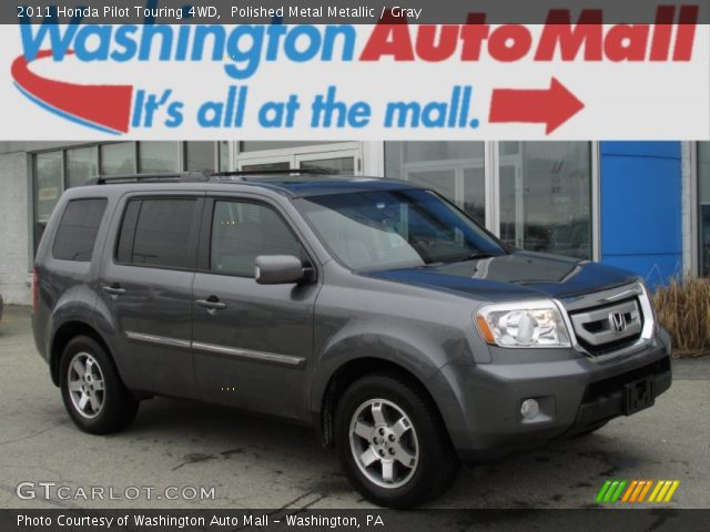 2011 Honda Pilot Touring 4WD in Polished Metal Metallic