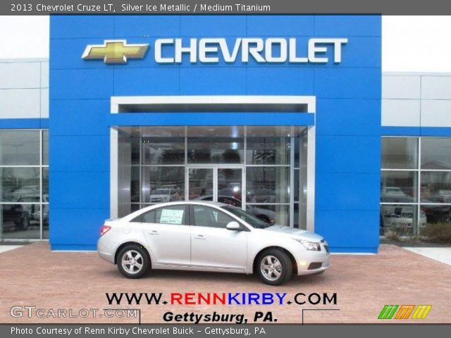 2013 Chevrolet Cruze LT in Silver Ice Metallic
